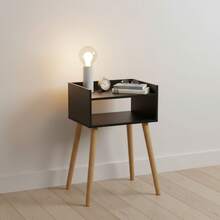 MOBLEKIT Nightstands - Black Shelves 40x30x60 cM - View 7