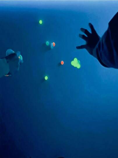 1/3/5/8/10/12 szt. świecących, samoprzylepnych kul sufitowych, świecących w ciemności piłek antystresowych, świecących piłek antystresowych, zabawnych piłek antystresowych dla dorosłych