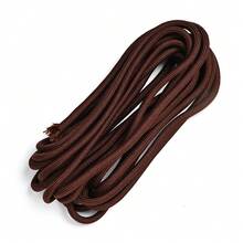 5mm Thick Polyester Braided Rope, 5m Solid Color Rope, Suitable For Weaving Crafts And DIY Projects - Available In Black, Blue, Red, Pink, Green, White, Yellow, Light Blue, Orange And Other Colors - Suitable For Phone Lanyards, DIY Projects, Outdoor Camping, Pet Leashes And More - Multicolor - View 16