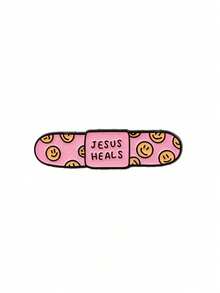 Cute Band Jesus Heals Powered Enamel Pin Custom Decorative Brooches Ornaments Lapel Bag Badges Jewelry Gifts Pin - DL053 - 查看 7