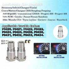Oxygen Sensor Filter Adapter - New Stainless Steel Extension Pipe Fitting - Car Extension Screw (2 Pcs) - 2個 - 查看 6