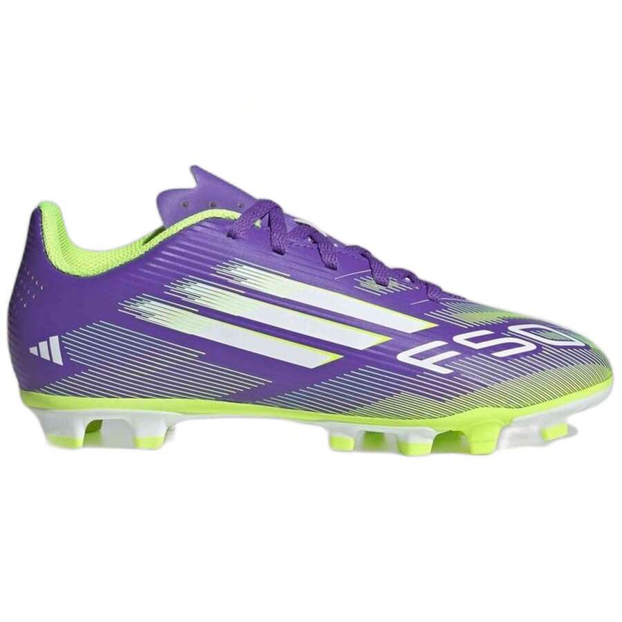 Adidas Kids Soccer Shoes - Purple - View 1