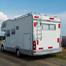 Reflective Material, Vehicle Reflective Signs, Warning Reflective Stickers, Red And White Reflective Strips, Vehicle Inspection Reflective Stickers