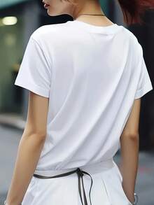 Men T-Shirts - White - View 2