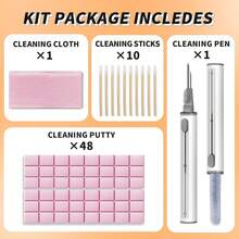 Cleaning Putty,Phone Cleaning Kit With Clean Pen, Remove Ear Wax&&Gunk From Device's Small Crevices,  Cleaner Kit Charging/Headphones/Electronics - B2-green - View 4
