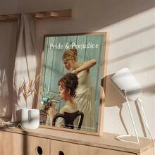 1张《傲慢与偏见》电影/动漫海报贴纸，用于墙面装饰，白色墙面装饰，无框。 - 彩色 - 查看 35