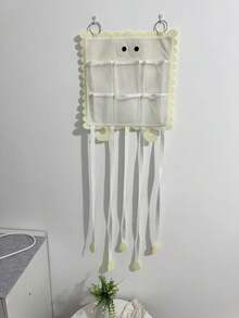 1 pieza Organizador de diademas con lazos para niñas, perchero para pinzas de pelo, organizador de accesorios para el cabello de bebé, decoración colgante de pared para habitación de niños, regalo de cumpleaños de bebé, regalo de baby shower - Multicolor - Ver 4