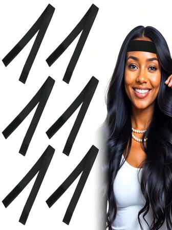 6 Pcs Wrap Elastic Bands Headgear Edge Fixing Belt For Wig Lace Adjustable Elastic Band Wigs Support Non Slip Accessories To Lay Edges For Women Men Hair Styling Most Wigs Wearers Gifts,Stocking Stuffers,Stocking Fillers,Stocking Stuffers For Women,Stocking Fillers Women,Christmas Gifts,Gifts,Christmas Stocking Fillers,Gifts For Women,Gift,Christmas Gift,Stocking Stuffers For Adults,Stocking Fillers For Adult,Hair Stuff,Women's Accessories,Stocking Stuffer,Coming-Of-Age Hair Accessory,Christmas Hair Accessories,Gift Ideas For Women,Beauty Stocking Fillers,Christmas Gifts For Women