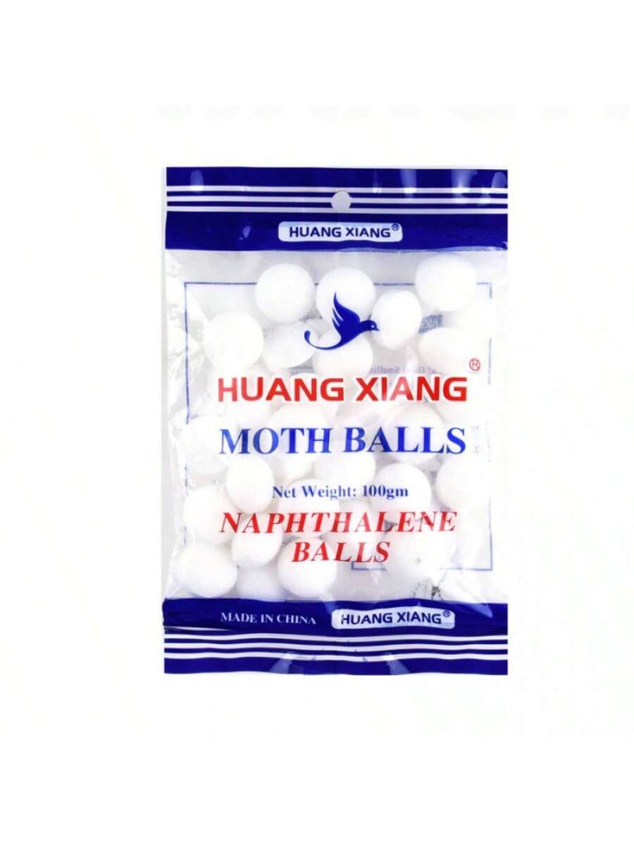 100 g de bolas de naftalina blancas (normales)