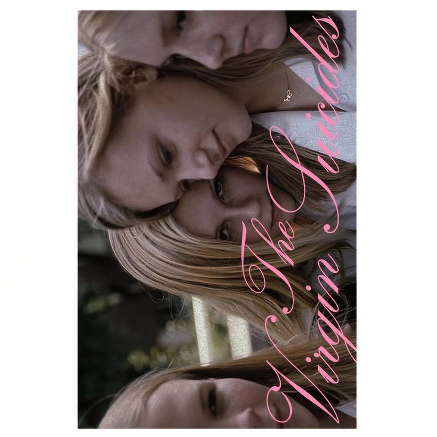 1pc ALIBAG Unframeless The Virgin Suicides Canvas Poster - 12x18 Inch High-Quality Cinematic Wall Art, Artist's Drawing Collection, Thought-Provoking Home Decor Gift For Friends, Family & Colleagues, - Nhiều màu - Xem 1