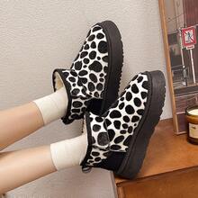 Women Snow Boots - Đen và trắng - Xem 3