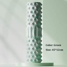 1PC 30*8/45*10cm Foam Yoga Massage Roller Bodybuilding Exercise Massager Back/Legs Muscle Relaxation Yoga Pillar Home Pilates Fitness Equipment