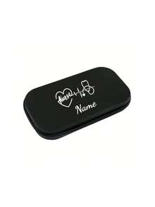 This Portable Stethoscope Case Is Compatible With The Littmann Classic III Stethoscope, Suitable For Use By Nurses, Doctors And Students. The Case Can Be Customized With Personalized Names Or Holiday Greetings, Such As Unique Names, Letters, Lucky Numbers, Etc. It Is Very Suitable For Daily Use By Men, Women, Teenagers And Students, And Is Also Suitable For Outings, Travel, Vacations And Going To School. It Makes An Ideal Mother's Day Gift, As Well As A Great Choice For Gifts To Nurses And Doctors. - Black - View 19