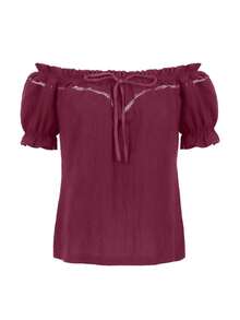 Roupas de Cosplay - Borgonha - Ver 1