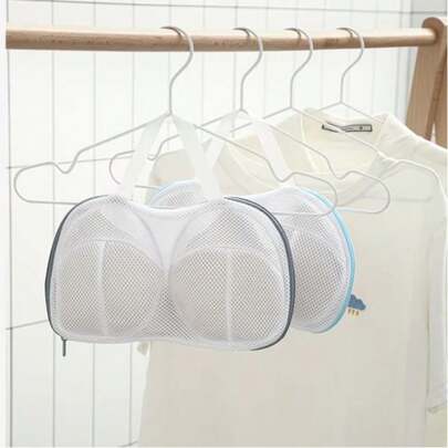 1pc Bra Washing Bag, Hanging Laundry Bag, Washing Machine Lingerie Bag, Washing Clothes Net Bag, Anti-Deformation Protective Washing Bag