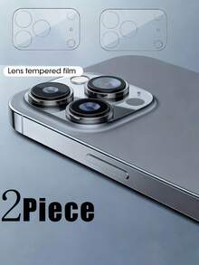 2片装相机镜头钢化玻璃保护膜，9H硬度防刮镜头膜，兼容 17、17 Pro、17 Pro Max、17 Air、16 Pro Max、15 Plus、15、14、13、12、11等型号 - 無色 - 查看 26