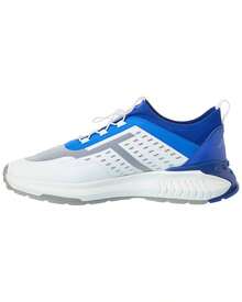 TOD's Mesh & Leather Sneaker - 藍色 - 查看 3
