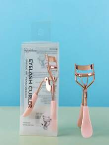1PC Retro Romantic Rose Gold Eyelash Curler - Alloy Lash Curler With Faux Pearl & Vintage Coin Pendants, Sweet Decorative Makeup Tool For Daily Wear, Dating, Casual Outings, Birthday Gifts For Students, Friends & Coworkers - Hồng - Xem 7