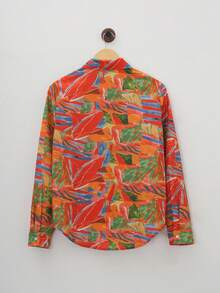 Áo sơ mi nữ phong cách đường phố, dạo phố, đi làm, nhuộm loang màu, phong cách Bohemian, du lịch biển, thời trang xuân hè 2026 - Nhiều màu - Xem 10