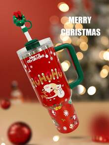 STANLEYss 40oz Cup Love Shack Fancy. 40OZ / 1.18 L Stainless Steel Double Wall Vacuum Insulated Tumbler With Lid And Straw For Water.   Exquisite Pattern Tumbler.   Large-Capacity Cup, Travel Mug, Coffee Mug, Car Mug, Water Cup, Outdoor Camping, Driving, Birthday Gift, Christmas Holiday Gift For Who You Care, Handy Cup For Ice Drinks & Hot Drinks. - 40oz/1180ml - Xem 8