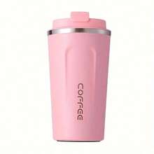 1pc Stainless Steel Vacuum Insulated Coffee Mug With Temperature Display, High-Quality Couples/Office Worker Cup - Multicolor - View 7