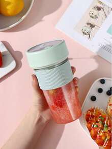 Portable Electric Fruit Juicer Cup, Mini Multi-Function Juice Extractor With Straw, Wireless Convenient Juice Maker