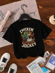 Tween Boys T-Shirts - Black - View 4