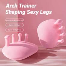 足弓训练器防滑腿部塑形锻炼器瑜伽肌肉放松按摩辅助健身运动脚趾训练器 - 彩色 - 查看 5