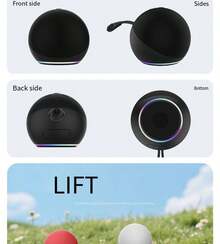 Echo Dot, Vibrant Sounding Alexa Speaker, Great For Bedrooms, Dining Rooms And Offices, Charcoal - Black - View 6