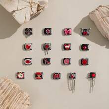 1/5/10pcs Fashionable Cherry Animal Ball Element Stainless Steel Modular Beads, DIY Bracelet Necklace Ring Anklet, Stylish Delicate Cute Italian Modular, Ideal Gift Choice (The Product Is A Single Accessory, Not Pre-Assembled) - M291474 M291623 M291624 - View 10