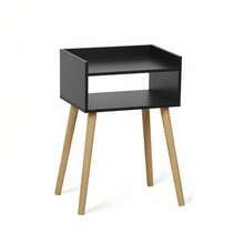 MOBLEKIT Nightstands - Black Shelves 40x30x60 cM - View 4