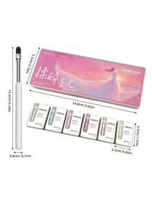 6 lọ sơn móng tay dạng gel đặc, gel pudding, sơn gel UV dễ tẩy, sơn gel bùn đặc dùng tại nhà và salon, tự làm móng nghệ thuật. - Nhiều màu - Xem 8