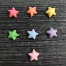 14 piezas/7 piezas Imanes de refrigerador con forma de estrella de colores, adecuados para notas en el refrigerador, pizarras blancas, clips de fotos, lindos imanes de decoración del hogar en miniatura