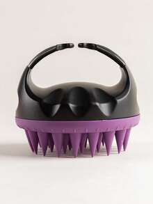 WANMEI 1 件硅胶头皮按摩器洗发刷头皮清洁器头皮去角质头发头皮按摩器刷用于头发护理浴室用品 - 浴室配件、符合人体工程学的头皮清洁器和洗发刷 - 适合所有发质的温和去角质按摩器、易握手柄按摩工具头皮按摩器、发刷、梳子、美发工具、理发沙龙美容旅行必备品的美发产品和配件、返校、旅行度假必备品、女士发饰、刷子、发刷、边刷、刷头发、发梳、梳头发、顺发刷、球刷、迷你发刷、发刷套装、木梳、梳子、光滑后刷、发刷、边刷、刷头发、发梳、发刷套装、梳头发、迷你发刷、顺发刷、美发产品、美发工具、美发用品、护发、卷发刷、理发、理发配件、美发设备、旅行必备品必备、发型、美发