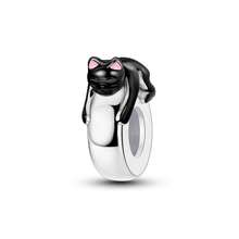 1 pieza Cadena de cuentas espaciadoras versátil clásica chapada en plata, encanto para pulsera, ideal para hacer joyas DIY, opción ideal como regalo de joyas para mujeres - Plateado - Ver 24