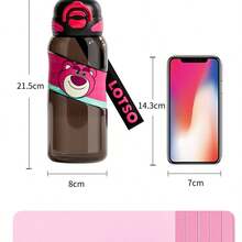 Disney Bình nước trẻ em  700ml dùng cho trường học Bình nước thể thao uống trực tiếp cho học sinh tiểu học nắp lớn - Nhiều màu - Xem 7