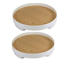 1 cái/2 cái Khay trang trí đơn giản thời trang, chìa khóa hiên nhà, bình hoa, tủ đựng đồ, nước hoa, mỹ phẩm, khay đựng đồ - Nhiều màu - Xem 15