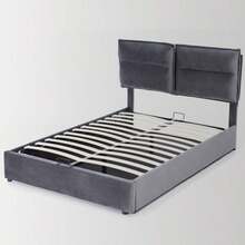 Bed Frames - Grey + Velvet(2) - View 6