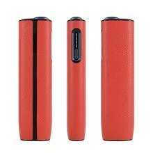 Capa protetora para IQOS ILUMA I ON E / イルマi (1 unidade), feita de couro PU resistente com textura de lichia e policarbonato de alta qualidade. Protege eficazmente contra arranhões e impactos. Design fino com encaixe perfeito de 360 graus, pegada confortável, design personalizado, acessório ideal para fumantes, perfeita como presente para homens e mulheres. - Multicolorido - Ver 16