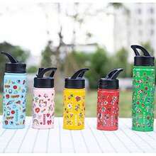 BJPKPK Botella de agua aislada con tapa de popote, , acero inoxidable 18/8, a prueba de fugas, Frío las 24 horas, Caliente 12 horas, Termo, botella de agua(22 onzas unicornio.) - Multicolor - Ver 6