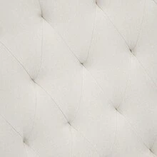 HOMCOM Relaxation Chair With Wooden Legs And Metal Frame, Cream White Linen, 69 X 90 X 100 Cm For Cozy Relaxation On Site