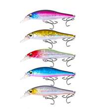 5个/包 浮水型米诺摇摆饵 10厘米 10克 钓鱼路亚 适用于潜水深度0.5-1.5米 硬饵 - 彩色 - 查看 12