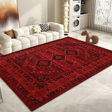 1 قطعة سجادة فاخرة مناسبة لغرفة المعيشة والنوم والمكتب، ديكور لأعياد الحب والهالوين والكريسماس - متعدد الألوان - مشاهدة 3