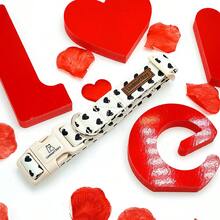 Lionheart Glory Valentine's Dog Collar Hearts Print Dog Collar For Cute Dog Collars Spring Female Male Pet Gift - White - View 4