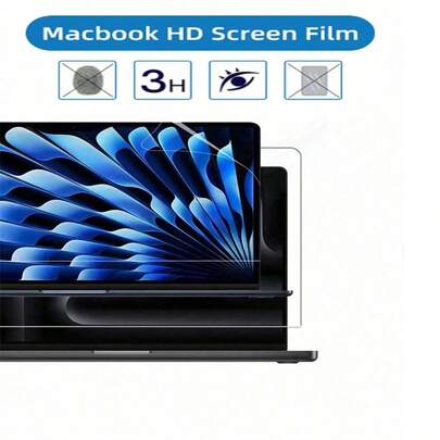 2ชิ้น ความคมชัดสูง, ความโปร่งใสสูง, ฟิล์มกันรอย PET, ครอบคลุมเต็มหน้าจอ, ป้องกันรอยนิ้วมือได้ดี, สัมผัสที่ไว, ฟิล์มกันรอย, ฟิล์มกันรอยหน้าจอ, เข้ากันได้กับแล็ปท็อป/อุปกรณ์อิเล็กทรอนิกส์/อุปกรณ์สำนักงาน/อุปกรณ์เสริมคอมพิวเตอร์/หน้าจอคอมพิวเตอร์