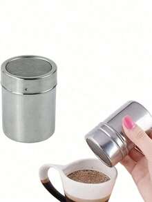 1/2 szt. Praktyczny pojemnik do sypania cukru w proszku ze stali nierdzewnej z pokrywką Pojemniki do przechowywania żywności Pojemniki do przechowywania żywności z drobnymi oczkami Dozownik cukru Mąka Skrobia kukurydziana Sito cynamonowe Narzędzie do pieczenia Przybory kuchenne Gadżety kuchenne Artykuły gospodarstwa domowego Niezbędne artykuły gospodarstwa domowego To jest Twoje pole. Unikalność Idealny prezent na Nowy Rok Walentynki Dzień Matki Dzień Matki Dzień Ojca Sezon ukończenia szkoły - Wielokolorowe - Zobacz 5