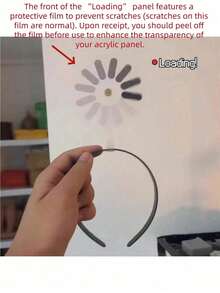 1pc "Load Brain!" Rotating Headband, Funny Party Headpiece, Novelty Toy For Singles - Multicolor - View 11