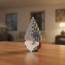 300+ قطعة من تماثيل القزم للبالغين كتل بناء، ديكور منزلي DIY، زخارف مكتبية، ديكورات عيد الميلاد، هدية للأحباء، هدية عيد الميلاد، هدية عيد الميلاد، هدية لجوارب عيد الميلاد