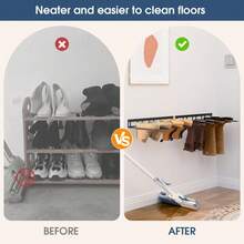 1pc Wall Mounted Boots/Shoes Rack, Suitable For Tall Boots And Cowboy Boots