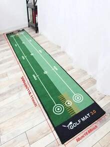 1pc Portable Golf Practice Mat - Washable, Non-Slip Green Training Mat With Scoring Target System, Suitable For Home And Office Indoor/Outdoor Use, Made Of Polyester Fiber, Suitable For Christmas, New Year, Autumn, Winter - Multicolor - View 7
